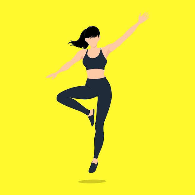 Donna che solleva pesi in palestra