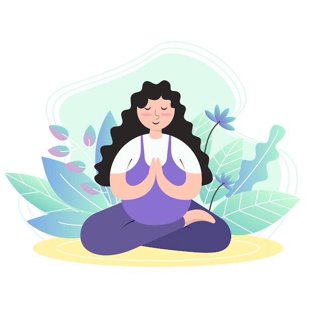 Donna dello yoga