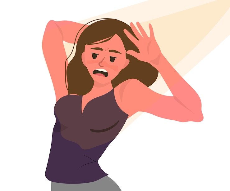 Vettore donne in varie situazioni