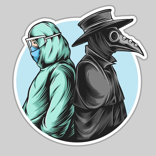 Dottore della peste e medico moderno