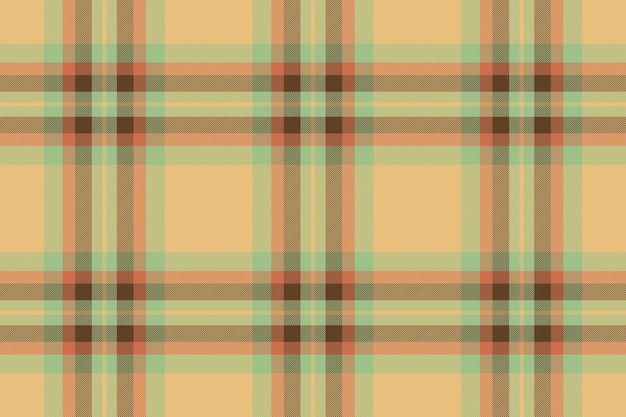 Down seamless tartan texture workshop fabric textile pattern Grid plaid vector background check in colori ambra e arancione