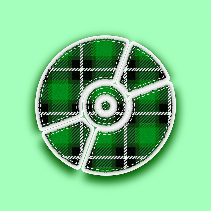 Vettore download seamless embossed green pattern vector dj o cd disk icon con sfondo modificabile