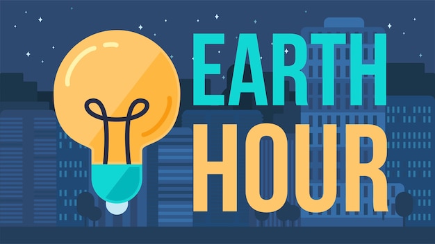 Earth Hour Banner