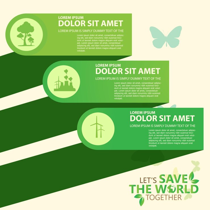 Ecologia e conservazione dell'ambiente idea creativa progettazione concettuale