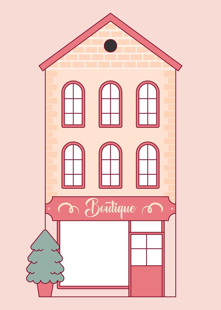 edificio residenziale carino casa kawaii