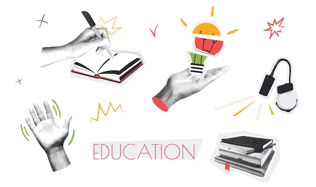 Education mobile app interface screens template set Online account progress statistic lessons list tutorial platform calendar Pack of UI UX GUI kit for application web layout Vector design