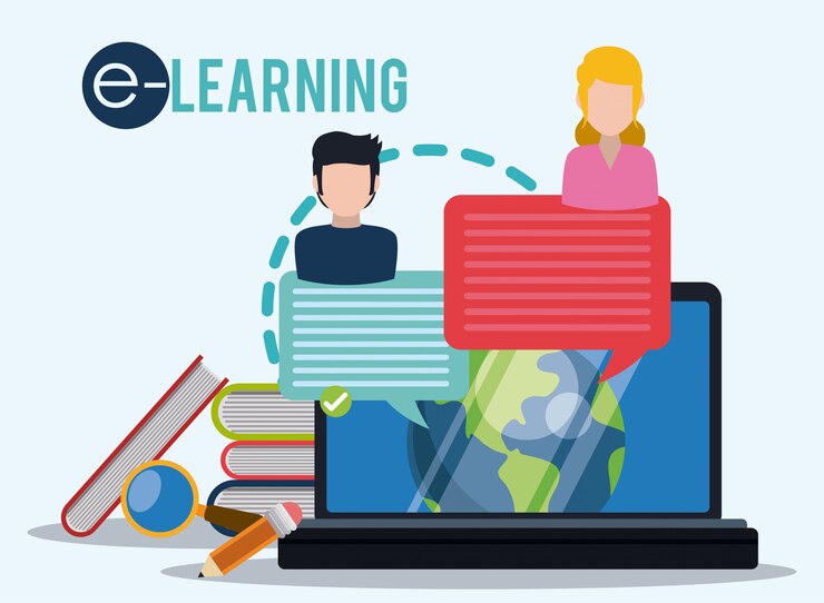Vettore educazione online