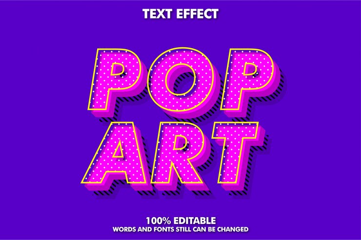 Vettore effetto di font testo moderno vecchio retrò