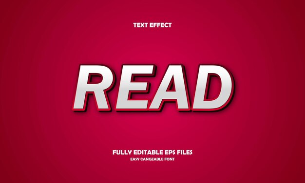 effetto di lettura del testo
