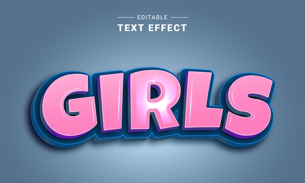 Effetto di testo modificabile per Illustrator