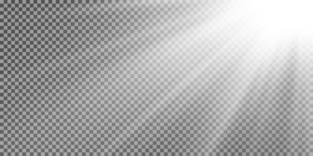 Effetto luce bagliore Stella scoppiata con scintilliiSole