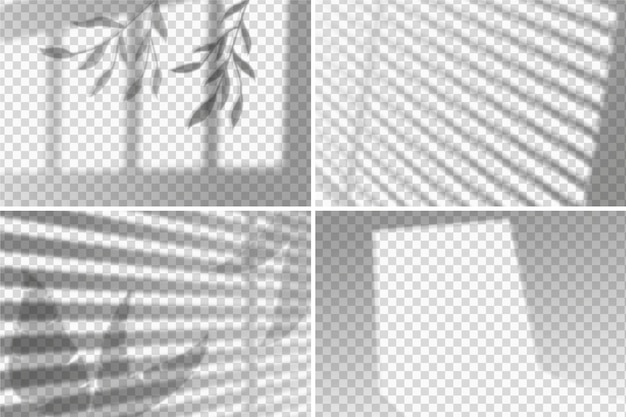 Effetto sovrapposizione di ombre trasparenti
