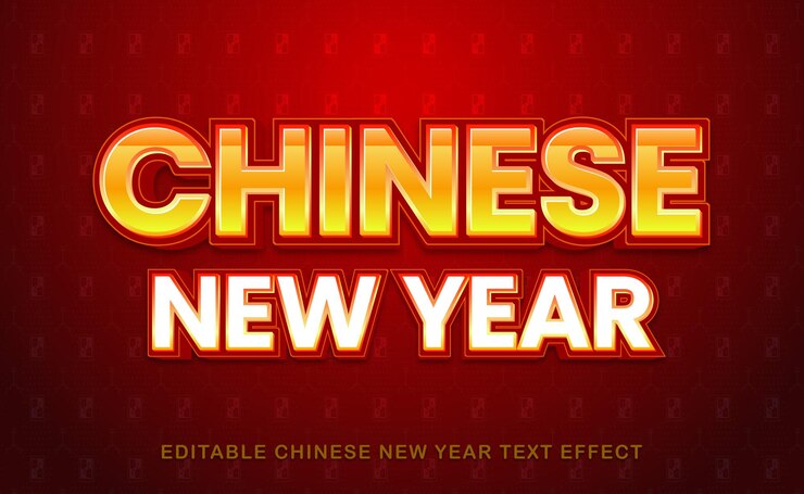 EFFETTO TESTO CAPODANNO CINESE