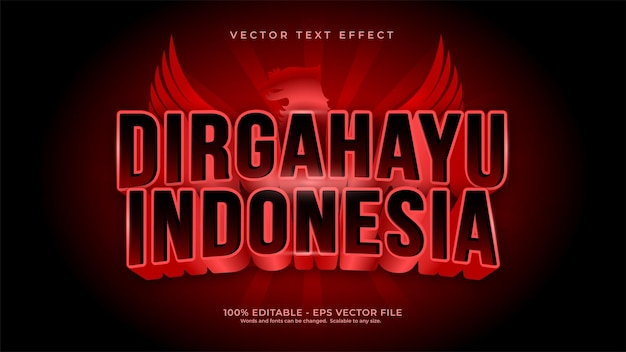 Effetto testo digahayu indonesia