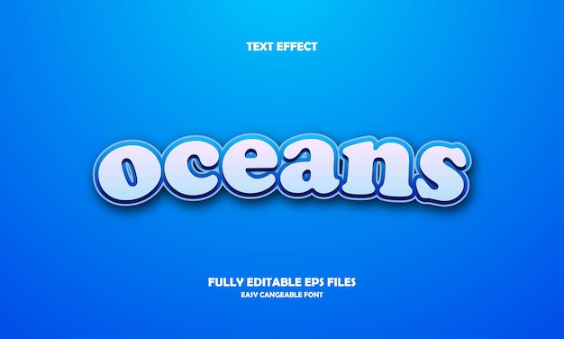 effetto testo oceani