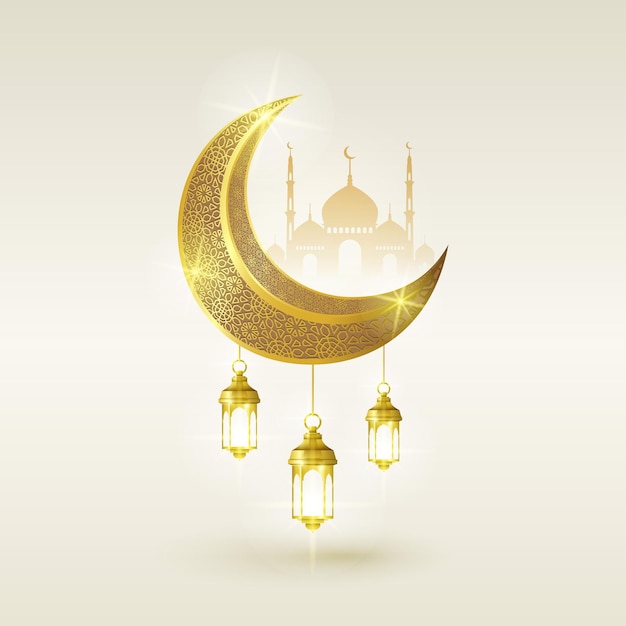 Eid Mubarak Biglietto di auguri islamico, poster, banner design, illustrazione vettoriale