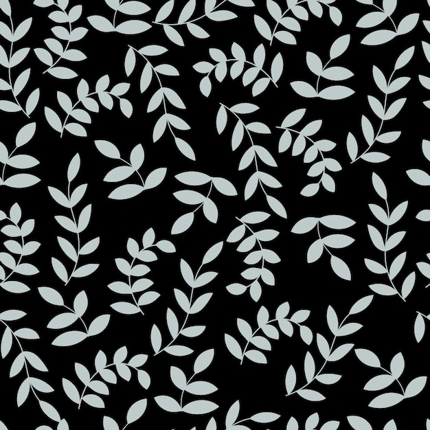 Elegante Doodle disegnato a mano a disegno senza cuciture