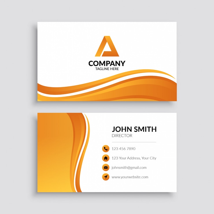 Elegante modello di business card
