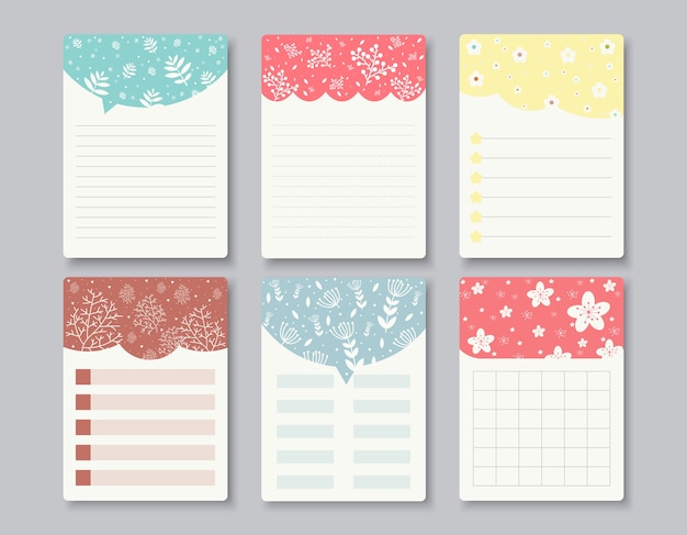 elementi di design per notebook