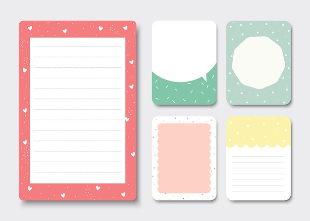elementi di design per notebook