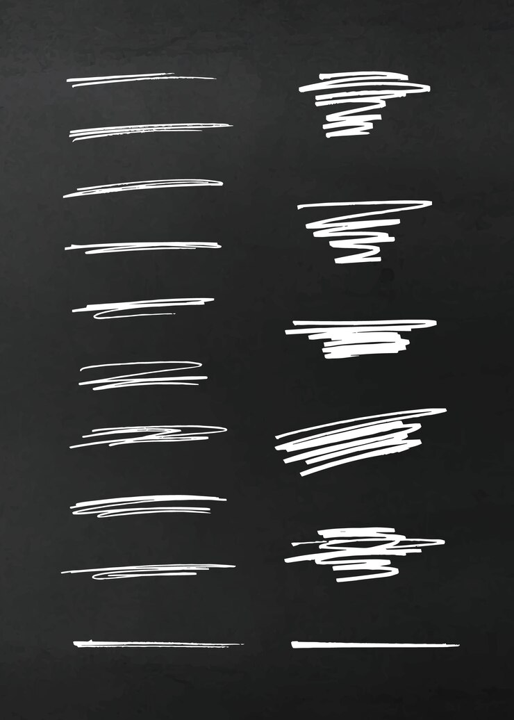 elementi di disegno vettoriale matita