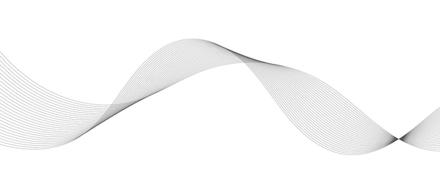 Elemento d'onda astratto per il design Equalizzatore di traccia di frequenza digitale sfondo di linea stilizzato