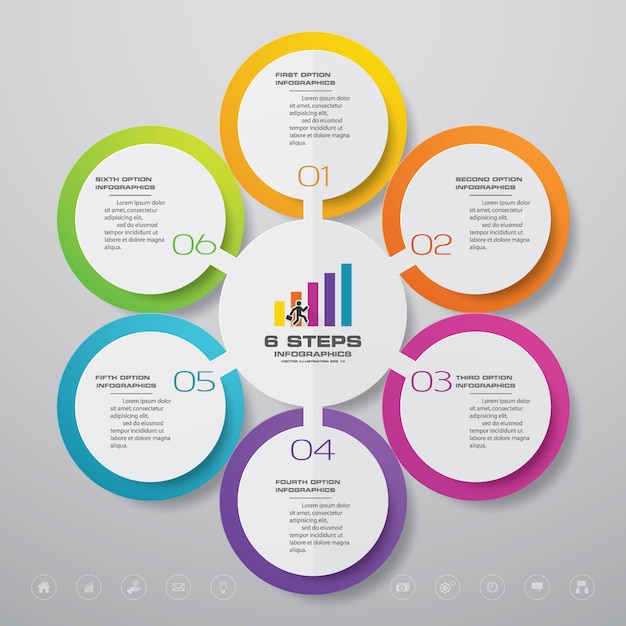 elemento di infografica.