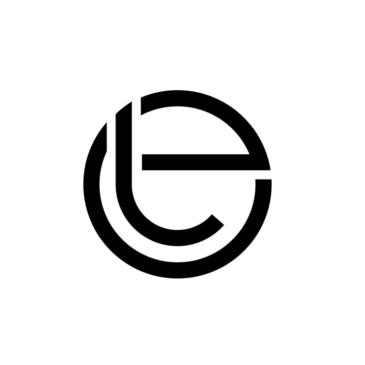 Elemento di modello di design dell'icona del logo iniziale T ed E unico, moderno, creativo ed elegante.