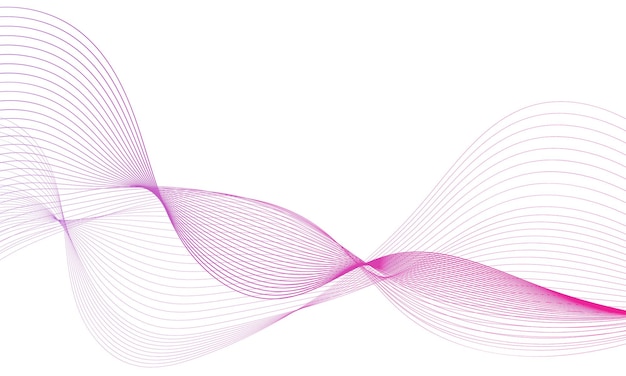 Elemento di onda gradiente viola astratto per il design. Equalizzatore di traccia di frequenza digitale.