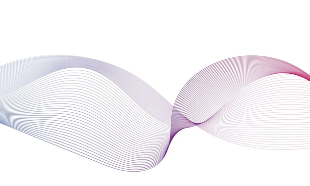 Elemento di onda gradiente viola astratto per il design. Equalizzatore di traccia di frequenza digitale.