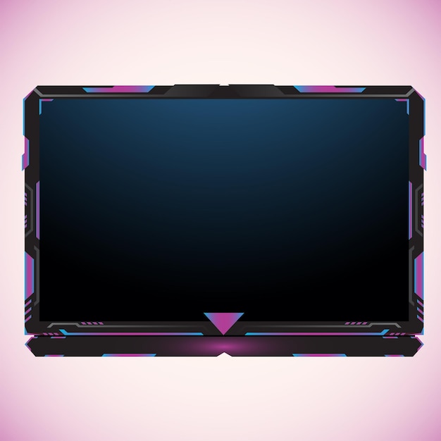 elemento frame facecam in live streaming