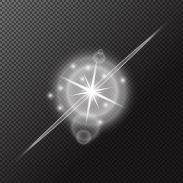 Elemento luminoso vettoriale Clipart