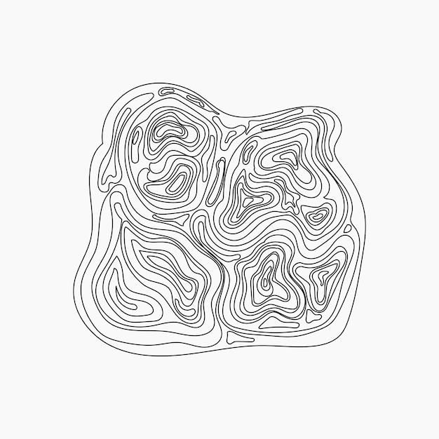 Elemento topografia linea