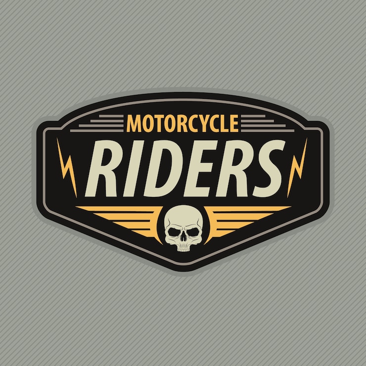 Vettore emblema delle corse automobilistiche