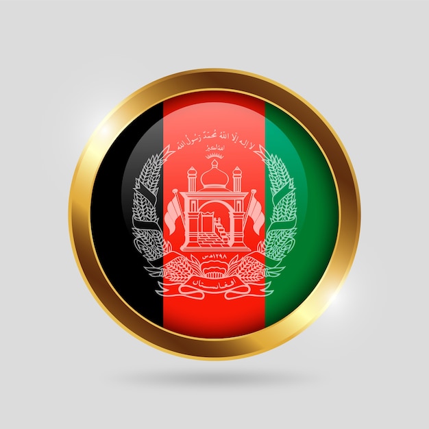 Emblema nazionale dell'Afghanistan realistico