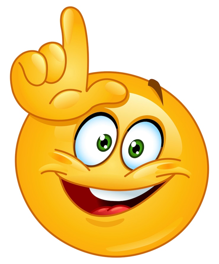 Vettore emoji che fanno il segno del perdente