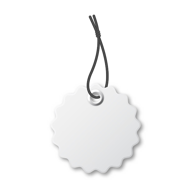 etichetta di prezzo realistico etichetta di offerta speciale o sconto di acquisto adesivo di carta al dettaglio badge di vendita promozionale illustrazione vettoriale