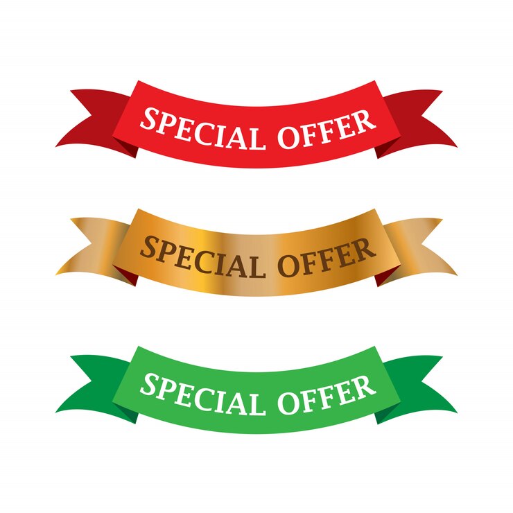 Etichetta di vendita e offerta speciale, cartellini dei prezzi, Etichetta di vendita