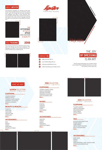Evento di moda TriFold