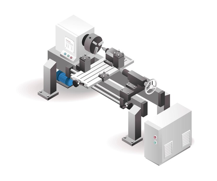 Fabbrica di tecnologia per macchine utensili per tornio automatico industriale CNC con intelligenza artificiale