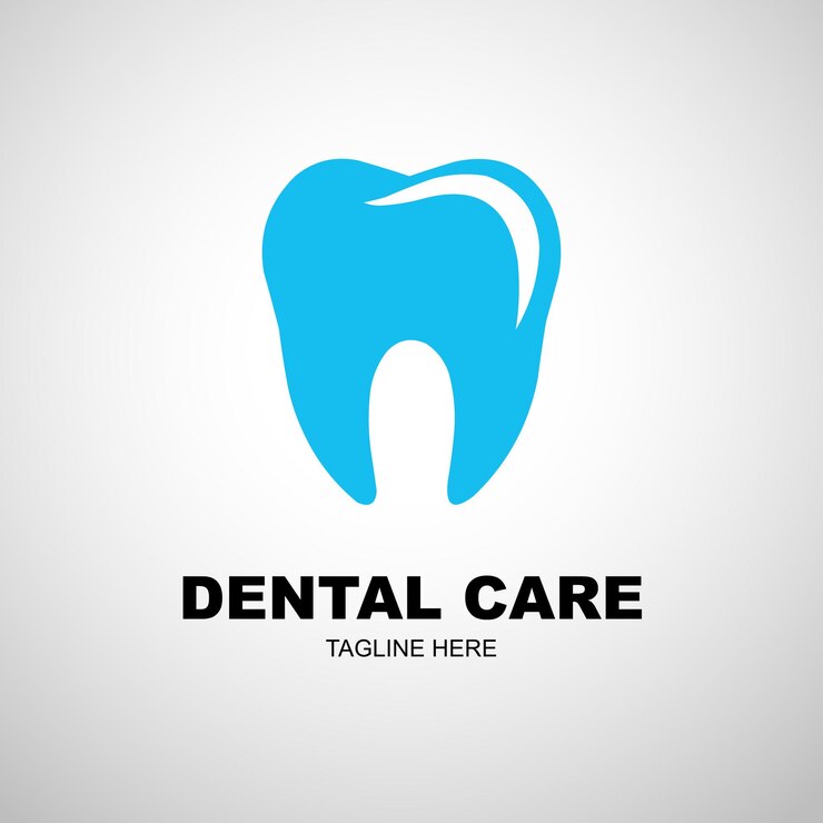 Vettore fai il logo dentale professionale qui