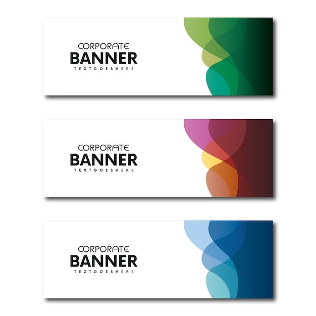 Fantastico banner astratto
