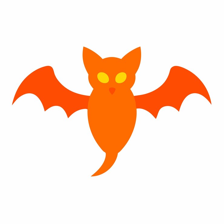 Vettore fantastico halloween animal vector line art e illustrazione a colori