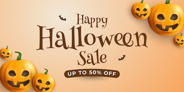 Fantastico sfondo di halloween con pipistrelli e zucca