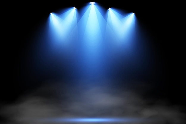 Faretti vettoriali Effetti di luce della scena Effetto luce bagliore Illustrazione vettoriale