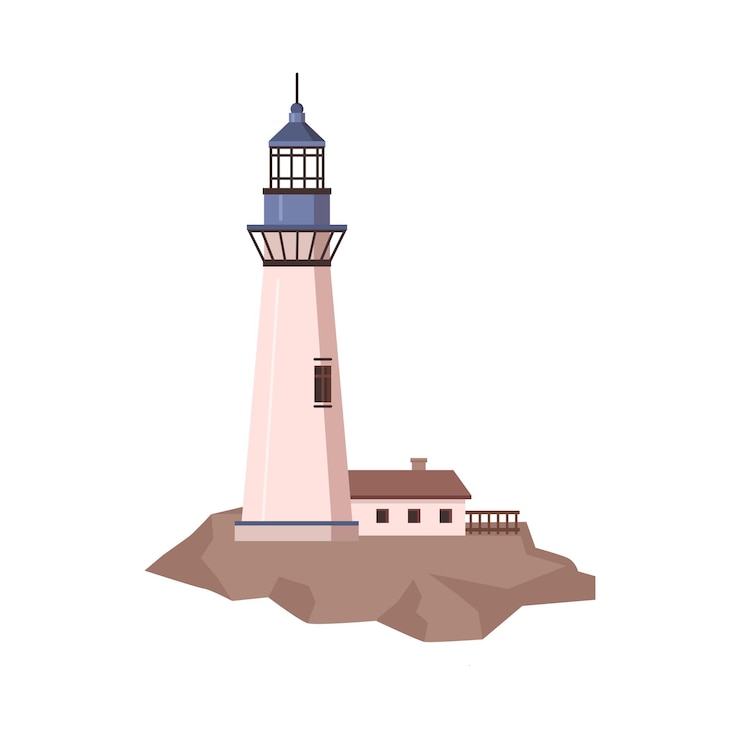 Vettore faro o proiettore