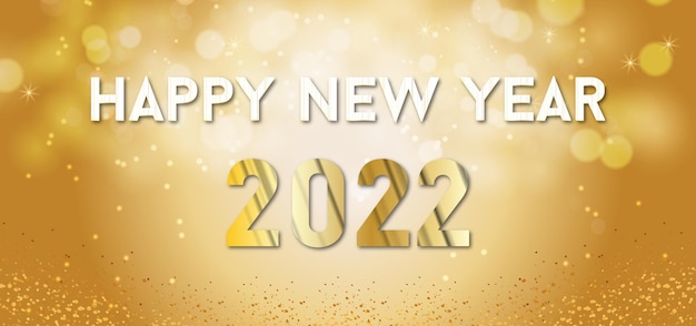 Felice Anno Nuovo 2022 Nuovo Patten Migliore tipografia illustrazione vettoriale Design