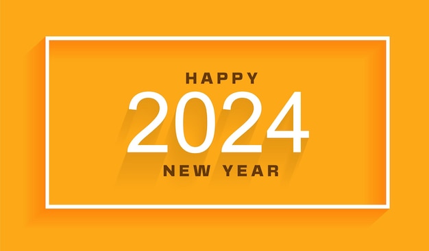 Felice anno nuovo design 2024