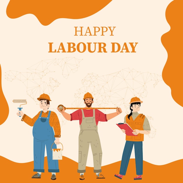 Felice celebrazione della Festa del Lavoro con gli operai edili