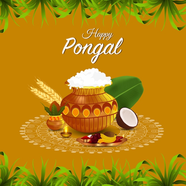 Felice celebrazione pongal